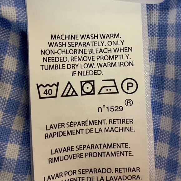 Polo Ralph Lauren Mens Shirt 4XLT Blue White Checkered Button-Down Preppy - Picture 6 of 6